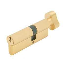 Sterling ETB4545V Euro 5 Pin T/Turn PB 45x45 Visi ETB045V, Brass, 45x45mm