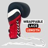 Valour Strike Lace-Up Boxing Gloves | Premium Leather Fight Gloves