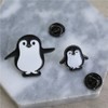 Cute Penguin Lapel Shawl Brooch Pin Enamel Animal Cartoon Pins