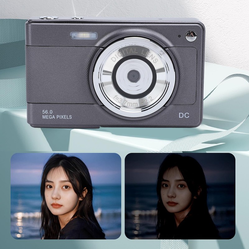 50 Megapixel Digital Camera, 8x Digital Zoom, 2.8 Inch Display,