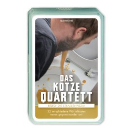 Quartett.net QUAI031 Kotze Quartett (Vomit Game - German Version)