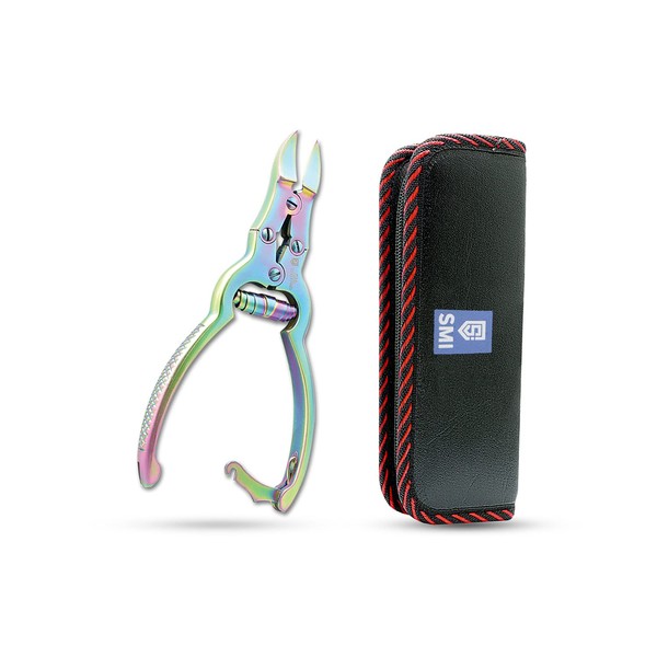 SMI Nail clippers with double gear ratio, toenail pliers for