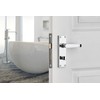 Designer Levers - Victorian Straight Lever Door Handles - Polished