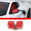 auguisy-motortrim Fit For Corvette C8 2020-up Red ABS Rear View