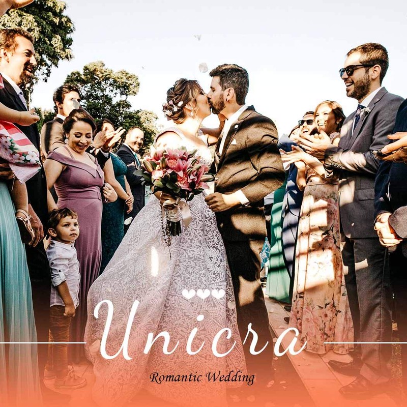 Unicra - Peine para el pelo de novia, color plateado