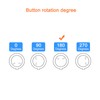 MECCANIXITY Potentiometer Control Knob ABS Guitar Knob for Electric Guitar