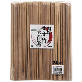 Yanagi Products P-429 Suitake Split Chopsticks, 9.4 inches (24 cm), 100 Pairs