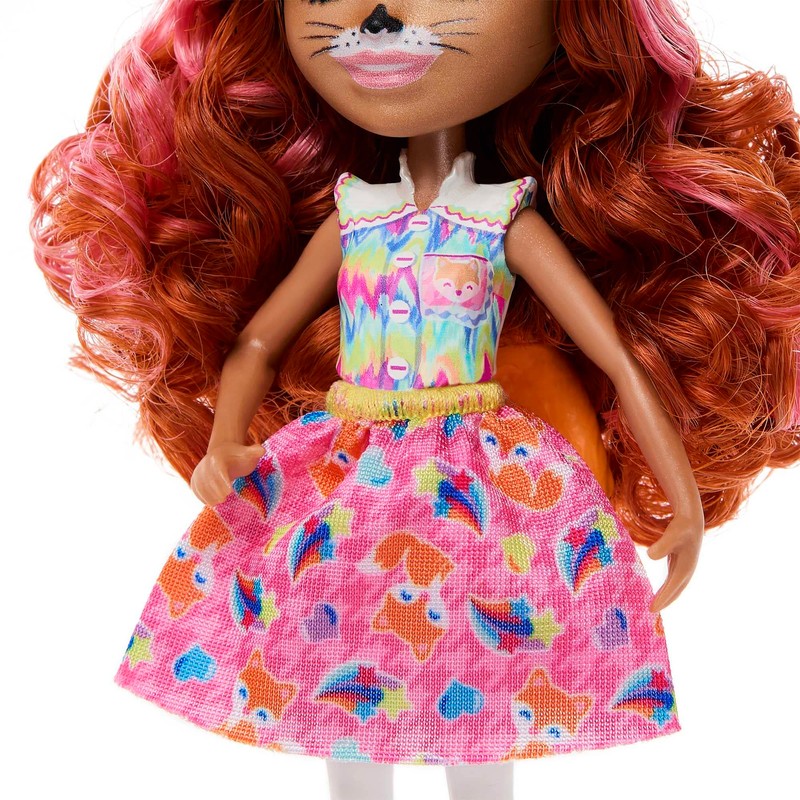 Enchantimals Filigree Fox and Animal Friends Doll with Fox Print,