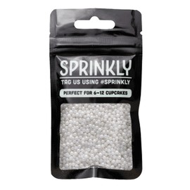 SPRINKLY - Glimmer Pearls - White - 30g