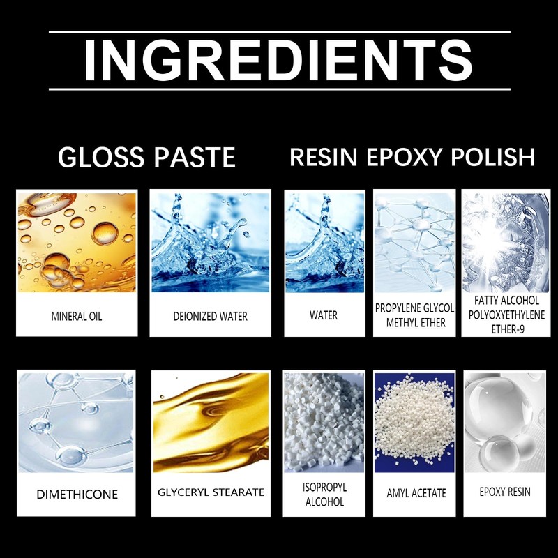 Epoxy Resin Polishing Kit for Crystal,High Efficiency Resin Polishing Compound,Epoxy