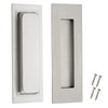 Kindoodos Sliding Barn Door Finger Pull, Recessed Flush Pulls, Stainless