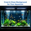 ELEBOX Aquarium Background Blue Black Fish Tank Background Picture 2