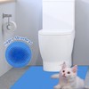 Upgraded 25 Pack Disposable Toilet Mats,Super Absorbent & Non-Slip Pads