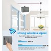 GLOBELEC Self-Powered Wireless Light Switch (No Battery),Remote Control with 328ft