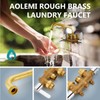 Aolemi Laundry Utility Sink Faucet Wall Mounted Laundry Tub Faucet