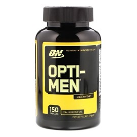 Optimen 150 Cápsulas Multivitaminico Optimum Nutrition Sin Sabor