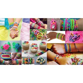 Loom Bands monsuta-teiru (Small Woven Base) Pink Single Fan Rainbow Room for Loom Bands , safety pink