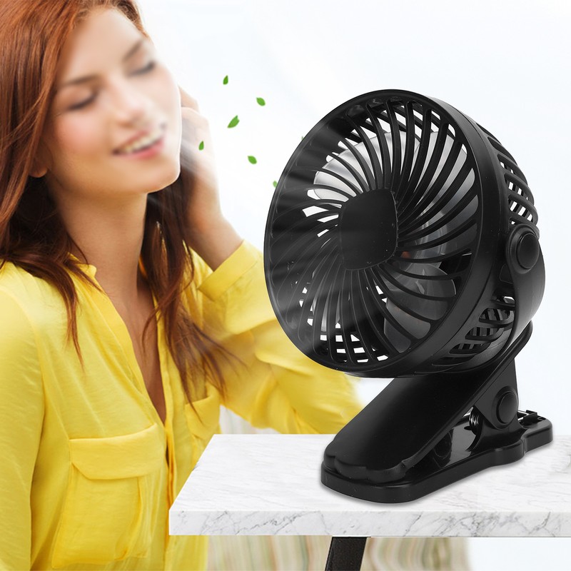W‑06 Mini USB Fan Portable Desktop Rechargeable Low Noise Handheld