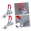 Tofficu 4PCS Adjustable Vertical Toggle Clamps Heavy Duty Iron Latch