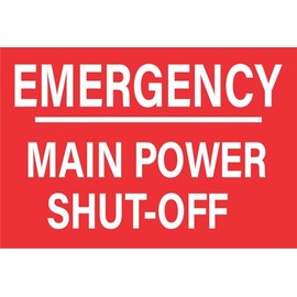 Vinyl Stickers - Bundle - Safety and Warning & Warehouse Signs Stickers - Main Sign