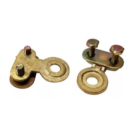 Ter-Mex 2x brass side post battery cable terminal Wire Automotive posts terminals BOLTS