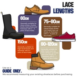 Kilter 100% Cotton Round Shoelaces - Navy - 75 cm - 29 inch (1 Pair)