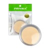 Prinsia NBR Round Powder Puffs with Case (2 Pcs) - TJ Makeup Sponge for Cushion Compacts Round Puff 5ea