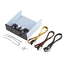 Socobeta Digital Hard Drive Power Switch Module with IDE SATA 15P Input Interface 2.5-inch Hard Disk Fixed HDD Power Switch Hard Drive Selector