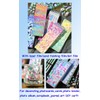 60 Sheets Kpop Photocard Stickers Book, Glitter Self Adhesive Deco