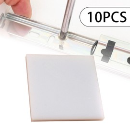 Qianly 100Pcs Leather Craft Punching Pad Leather Punch Pad Mute Board for DIY Leathercraft Projects