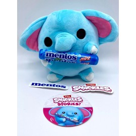 Zuru 5 Suprise Snackles LOTTIE MENTOS 5” Snackles Series 2 Zuru Plush Animal Elephant Blue