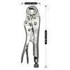 Locking Pliers with Wire Cutter, Cr-Mo Alloy Steel, 3-Side Locking