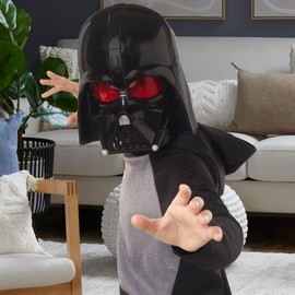 STAR WARS Darth Vader Electronic Mask with Phrases & Sound Effects, Costume for Kids, Toys for 5 Year Old Boys and Girls