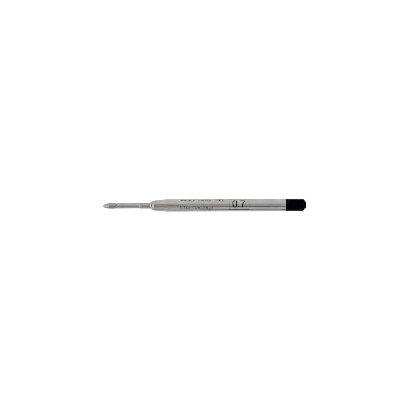 Nakabayashi TACCIA TR-CB-G2-07BK Ballpoint Pen Refill, 0.03 inch (0.7 mm),
