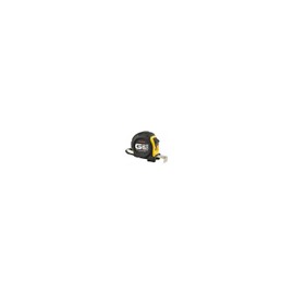 TAJIMA G5P50MY Shock-Resistant Tape Measure, Black, 5 m x 25 mm