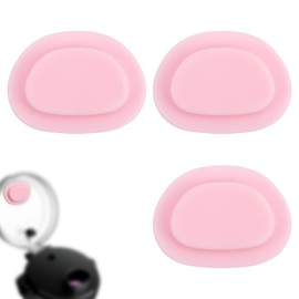 3pcs Blender Sip Spout Lid Plug, 1.25 Inch Portable Leakproof-Lid Plug Replacement Compatible with Ninja BC151NV BC151BK BC155PS (Pink)