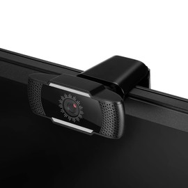 JXZNLINK JR25 Full HD Webcam 1080p with Microphone, AutoFocus 30fps Video Calling, USB Web Camera, Plug and Play, Works with Skype, Zoom, FaceTime, Hangouts, PC/Mac/Laptop/MacBook/Tablet - Black