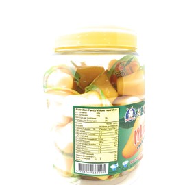 Funny Hippo ABC Mango Natural Fruit Bites, Net Wt 1400g (49.4oz) 35 Servings