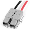 Electric Forklift Charging Plug Line High Current Connector Line Single