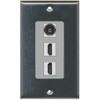 RiteAV - 2 Port HDMI 1 Toslink Decorative Wall Plate