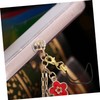 KOMBIUDA 2Pcs Adorable Flower Pendant Earphone Caps Jack Dust Plug