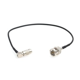 HangTon DIN 1.0/2.3 zu BNC 3G SDI Kabel für Blackmagic Kamera Video Assist Monitor Hyperdeck Shuttle RG174/U 75 ohm (30cm, Rechtwinklig DIN 1.0/2.3 zu Male BNC)