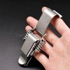 2/4 PCS Cabinet Lock Box Hasp Case ，Integrated Stainless Steel