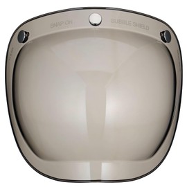 TT&CO. Paulson Bubble Shield Light Smoke Jet Helmet Full Face Vintage