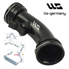 LLS-GERMANY Charge Air Hose Turbo Hose Compatible with V.W. Transporter T5, Bus, Box, Multiv., 1.9 TDI, 2.5 TDI, 7H0 145 955 H, 7H0145955D, 7H0145955E, 7H0145955H, 7H0145955J, 7H0145955J 145995 5L US