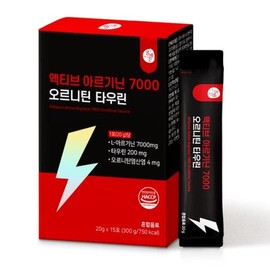 Dr. Lin 올바른 액티브 아르기닌 7000 오르니틴 타우린 15포 1개 Right Active Arginine 7000 Ornithine Taurine 15 Sachets 1 Pack