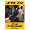 FUTURO Deluxe Thumb Stabilizer, Improves Stability, Moderate Stabilizing Support, Small/Medium
