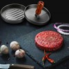 NIUAWASA Round Hamburger Press Patty Maker Aluminum Alloy Smash Burger