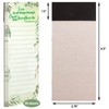 Fancy Land Religious Magnetic Notepads Floral to Do List for