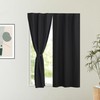 NICETOWN Full Blackout Door Curtain for Cordless Roller Window Covering